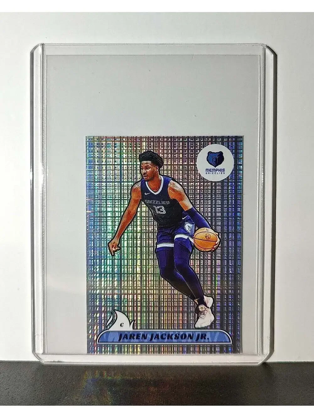 Jaren Jackson Jr. 2024-25 Panini NBA #381 Foil Sticker Card Memphis Grizzlies